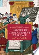 Histoire de l'enseignement en France - XIXe-XXIe siècle