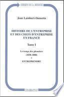 Histoire de l'entreprise et des chefs d'entreprise en France