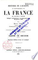 Histoire de l'Europe et de la France de 1270 à 1610
