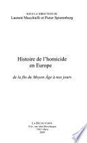 Histoire de l'homicide en Europe