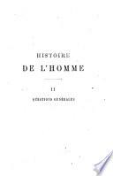 Histoire de l'homme par A. de Quatrefages