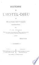 Histoire de l'Hôtel-Dieu de Beaufort-en-Vallée (1412-1810)