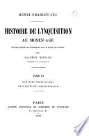 Histoire de l'inquisition au Moyen-Age