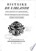 Histoire de l'Irlande ancienne et moderne