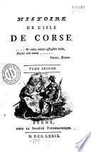 Histoire de l'isle de Corse
