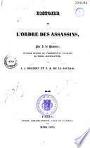 Histoire de l'ordre des Assassins