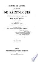 Histoire de l'ordre royal et Militaire de Saint-Louis depuis son institution en 1693 jusqu'en 1830
