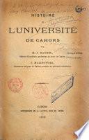 Histoire de l'Université de Cahors