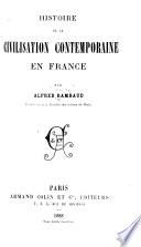 Histoire de la civilisation contemporaine en France