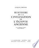 Histoire de la civilisation de l'Égypt ancienne