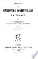 Histoire de la civilization contemporaine en France
