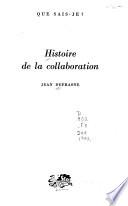 Histoire de la collaboration