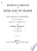 Histoire de la communauté de Notre Dame de Charité du Bon-Pasteur de Montréal