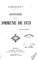 Histoire de la Commune de 1871