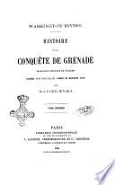 Histoire de la conquete de Grenade Washington Irving