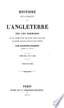 Histoire de la conquête de l'Angeterre par les Normands