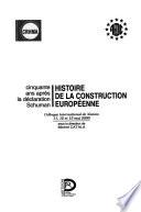 Histoire de la construction européenne