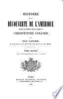 Histoire de la découverte de l'Amérique