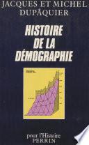 Histoire de la démographie