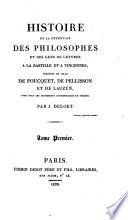 Histoire De La Detention Des Philosophes Et Des Gens De Lettres A La Bastille Et A Vincennes