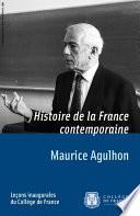 Histoire de la France contemporaine