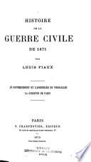 Histoire de la guerre civile de 1871