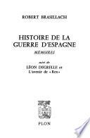 Histoire de la guerre d'Espagne