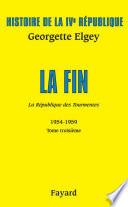 Histoire de la IVe République Volume V