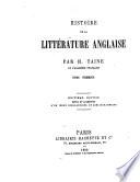 Histoire de la littératur anglaise