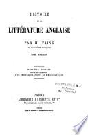 Histoire de la littérature anglaise