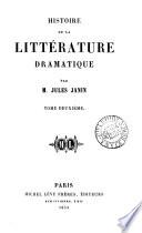Histoire de la littérature dramatique