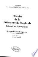 Histoire de la littérature du Maghreb