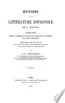 Histoire de la litterature espagnole