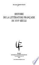 Histoire de la littérature française du XVIe siècle