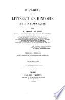 Histoire de la littérature hindoui et hindoustani