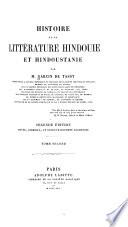 Histoire de la littérature hindoui et hindoustanie