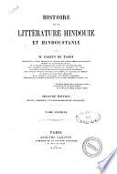 Histoire de la litterature hindouie et et hindoustanie par Garcin De Tassy