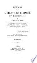 Histoire de la littérature hindouie et hindoustanie