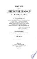 Histoire de la littérature hindouie et hindoustanie