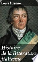 Histoire de la littérature italienne