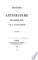 Histoire de la littérature scandinave
