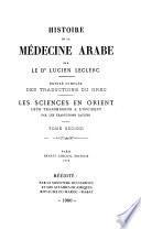 Histoire de la médecine arabe
