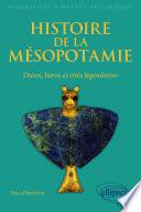 Histoire de la Mésopotamie. Dieux, héros et cités légendaires