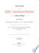 Histoire de la milice canadienne-française, 1760-1897