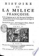 Histoire de la milice françoise,