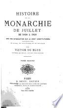 Histoire de la monarchie de 1830 à 1848