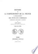 Histoire de la participation de la France à l'établissement des États-Unis d'Amérique