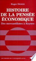 Histoire de la pensée économique