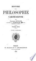 Histoire de la philosophie Cartésienne