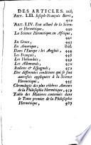 Histoire De La Philosophie Hermétique